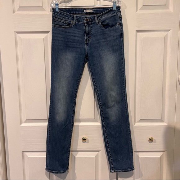Levi's Other - 🧡🧡🧡 Levi’s 714 Straight Blue Denim Jeans - 31 x 32